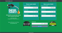 Desktop Screenshot of diesel-laskuri.net